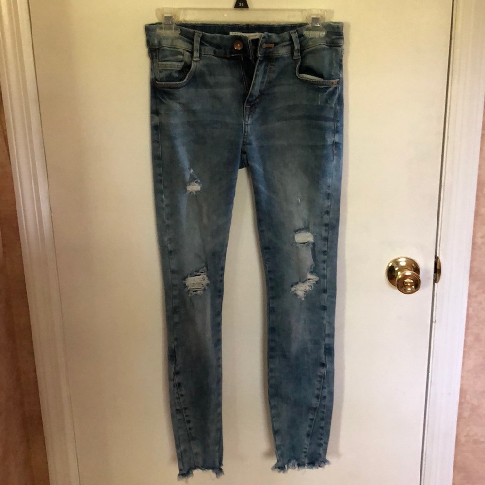 Zara Trafaluc denimwear jeans